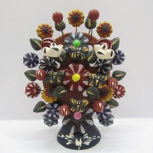 Mexican Folk Art, Clay "Tree of Life"